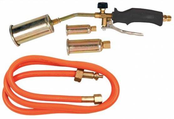 Hořák PB 19,5kw 2kg/hod hadice 1,5m, náhr.hubice Topex 44E115 
