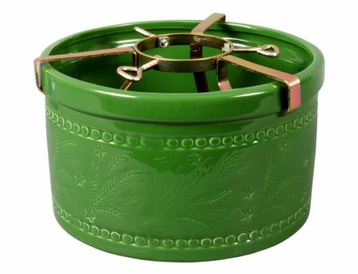 Stojan pod vánoční stromek d26cm keramický v15cm