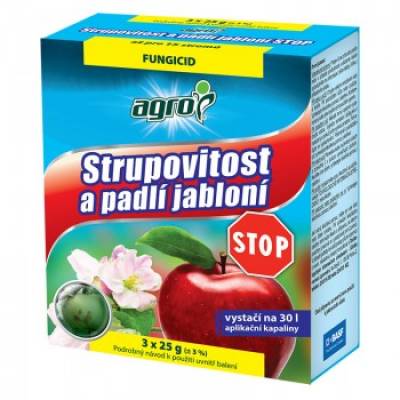 Strup.a padlí jabloní STOP 3x25g