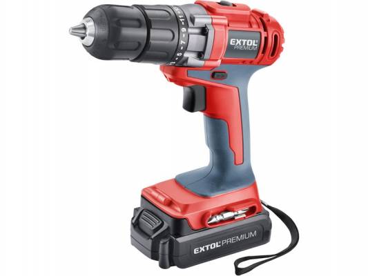 Aku vrtací šroubovák, 18V Li-ion (2x), 1500mAh, 8891114