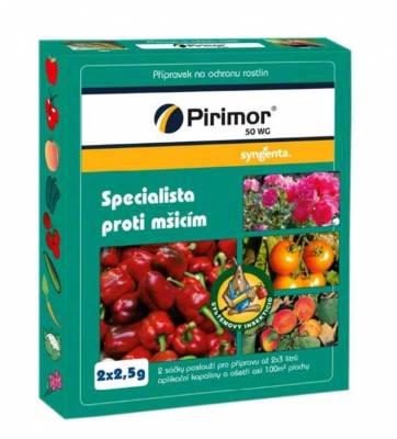 Pirimor 50WG 2x2,5g stop mšicím