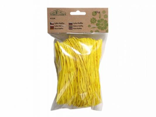Provaz/lýko-Raffia 25g žlutá NG