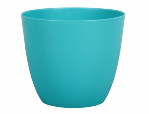 Obal na květináč d18x16h PATRICIE tyrkysový