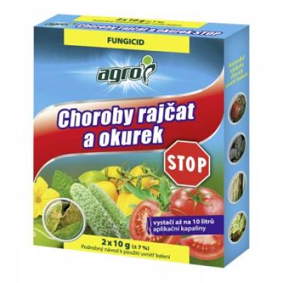 Choroby rajčat a okurek STOP 2x10g