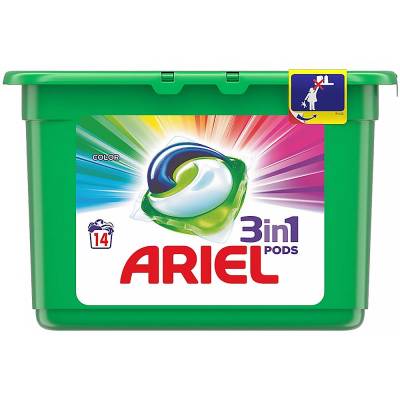 Ariel prací kapsle Color, 14 PD