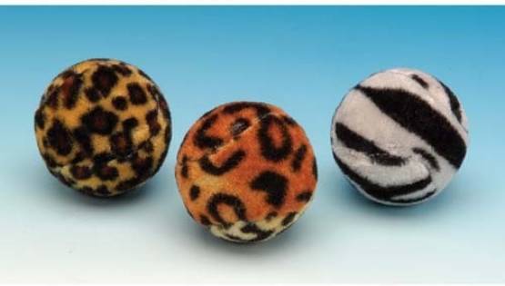 Hračka pro kočky 4cm Jungle Print Ball
