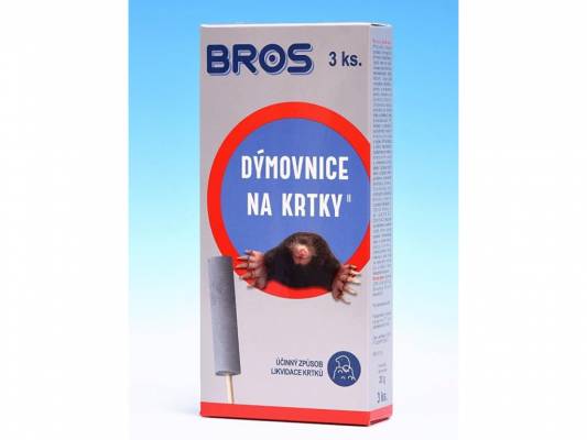 BROS-dýmovnice proti krtkům 3ks