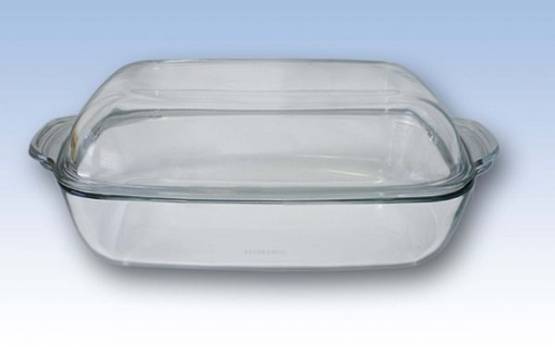 Mísa 2,8L hranatá+ víko 348x203x132