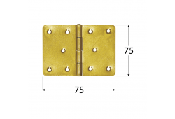 Z 75 Závěs stavební 75x75mm