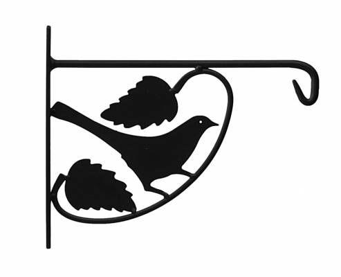 UK 3 držák závěsného květináče-ptáček černý