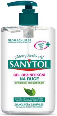 Sanytol dezinfekční gel na ruce  250ml 