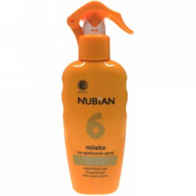 Nubian mléko na opalování SPF 6  200ml ve spreji