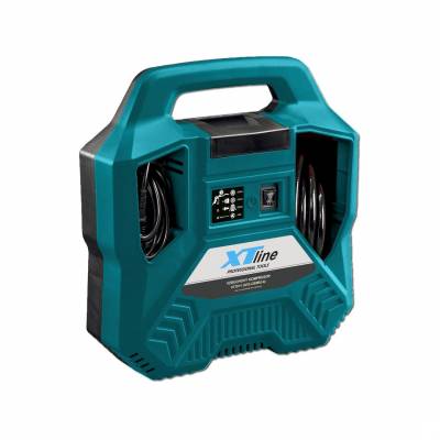 XTline Kompresor bez olejový, 1,1KW 8bar + příslušenství 8dílů XT2011