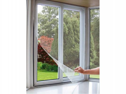 Síť okenní proti hmyzu, 130x150cm,PES,Extol Craft