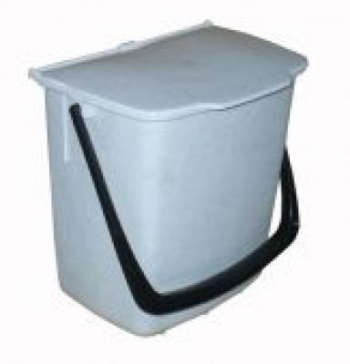 Koš odpadkový kbelík univerzální hnědý
