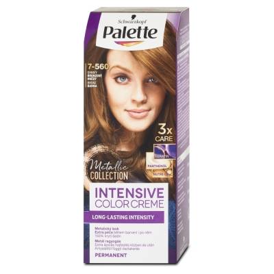 Palette barva na vlasy 7-560 Ohnivý bronzově hnědý