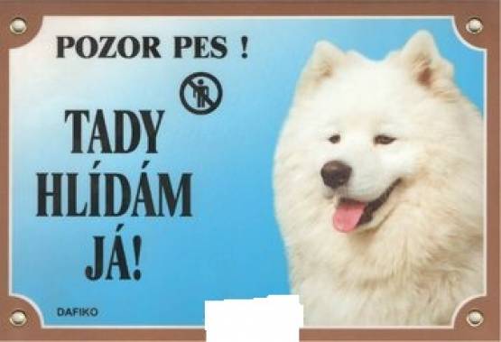 Cedulka - Samojed