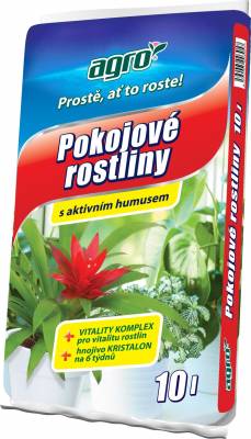 Substrát pro pokojové rostliny 10l AGRO