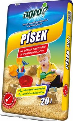 Písek na dětská pískoviště 20L Agro