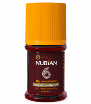 Nubian voděodolný olej na opalování SPF6  60ml
