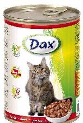 Dax kousky HOVĚZÍ cat 415g