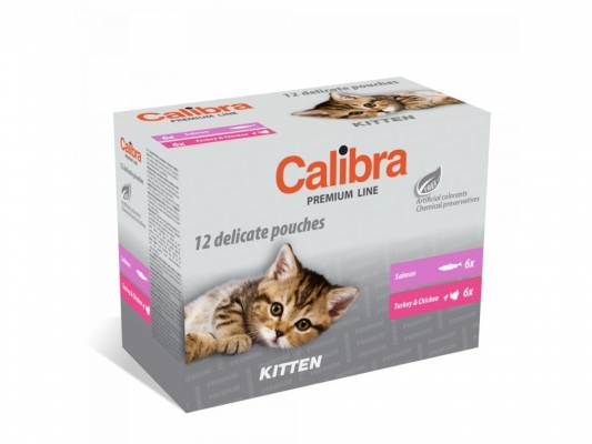 Calibra Cat kapsa Premium Kitten 12x100g