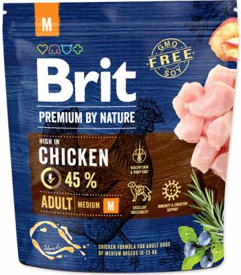 Brit Premium Dog by Nature Adult M 1kg
