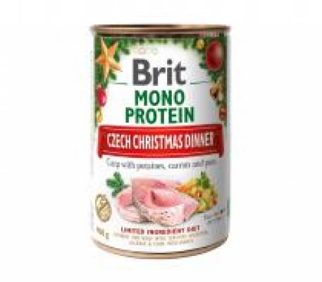 Brit Dog konzerva Mono Protein Christmas 400g