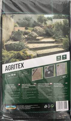 Textilie AGRITEX  mulčovací tkaná černá 1x10m 90g
