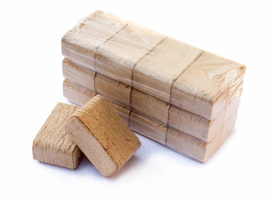 Brikety dřevěné kostka BUK/DUB 10kg 