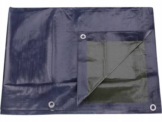 Zakrývací plachta 2x8m 150g/m2 modro-zelená