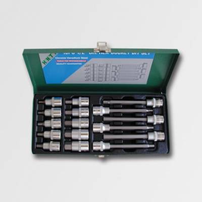 HONITON H0016 sada hlavic 1/2" imbus prodloužené 16dílů