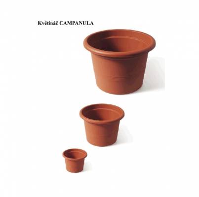 Květináč CAMPANULA d13x9h terakotový