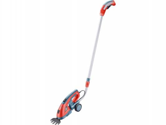 Nůžky na trávu a živé ploty aku s teleskopickou násadou, 7,2V Li-ion, 1500mAh 