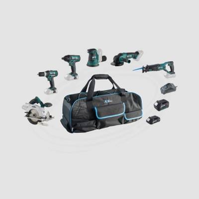 Sada aku nářadí 18V 10dilů „SET 1 “ XT102600