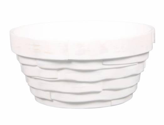 Miska BONSAI WHITE d18x9h zatír.bí mat