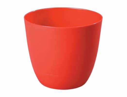 Obal na květináč d25x22h PATRICIE červený