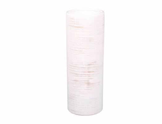 Váza H WHITE v30cm zatír.bí mat