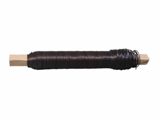 Drát květinový vázací 100g/0,65 modrý