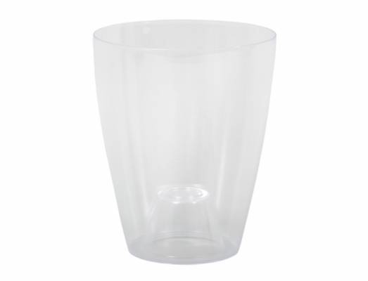 Obal ORCHIDEA LAKY EXTRA d12cm transparentní bílý
