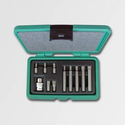 Sada 1/2" bitů XZN M5-M12,10mm,11dílů
