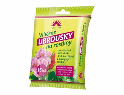 Ubrousky na rostliny 15ks /vlhčené/