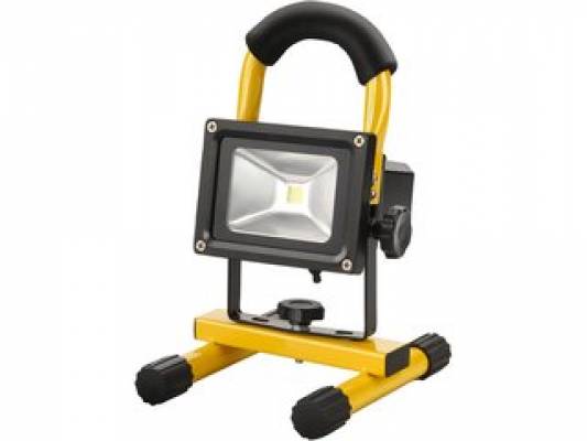 Reflektor LED 10W, nabíjecí, s podstavcem, 10W, 800lm, denní světlo, IP65, Li-ion,