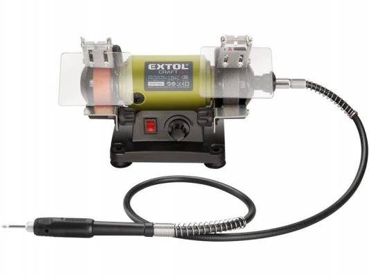 Bruska stolní dvoukotoučová s přímou bruskou 120W 410112