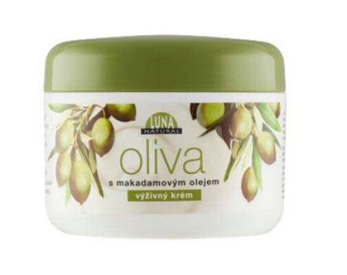 Krém Luna Oliva s makadamovým olejem 300ml