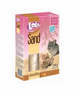 LOLO písek pro činčily v krabičce 1,5 kg