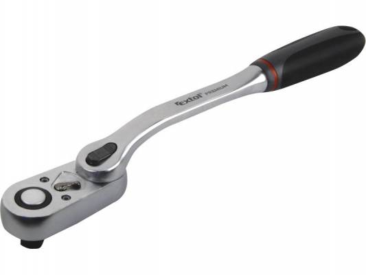 EXTOL PREMIUM ráčna tvarovaná kloubová, 48 zubů 1/2" 8816423