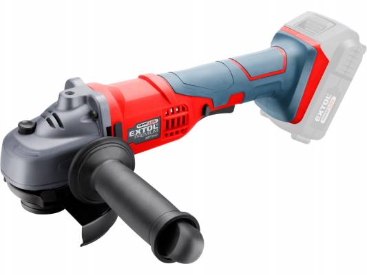 Aku úhlová bruska, 115 mm, 20.0 V, bez akumulátoru, Li-ion, SHARE20V, Extol Premium, 8891841