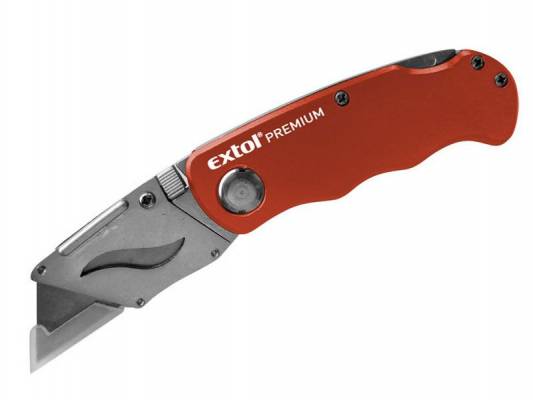 Extol Premium nůž zavírací s výměnným břitem, 18mm 8855000