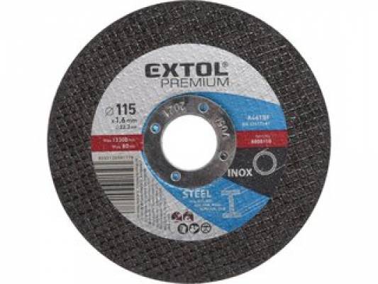 Kotouč řezný na ocel 115x1,6 mm 8808110